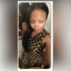 X Taren Black and Gold Dress